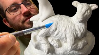 Learn to Sculpt, A Lamb from Clay, Easy to follow art tutorial
