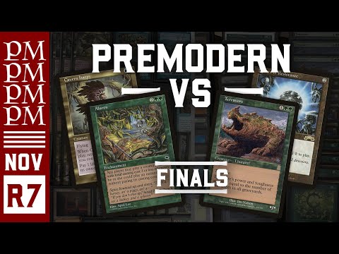 Aluren Combo vs Terra Oath -  Round 7 - FINALS - November 2024 Premodern MTG Tournament