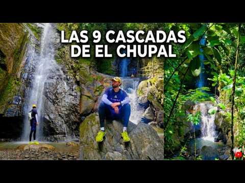 Un paraíso de 9 cascadas muy cerca de Bogotá (La Vega) 🛵💦 | ¿Improvisado? 📸🏞️ | El Chupal