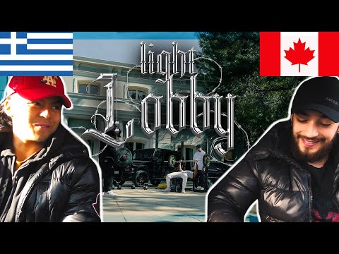 CANADIANS REACT TO GREEK TRAP - Light - Lobby (Official Music Video)