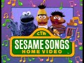 All 8 Sesame Songs Home Video VHS Openings At Once Plus Big Bird Sings RD