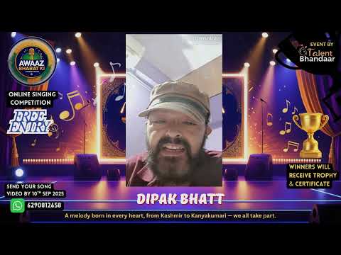 Dipak Bhatt  Shama hai suhana suhana...