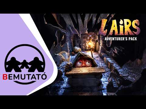 Bemutató: LAIRS: ADVENTURER'S PACK - d3meeples