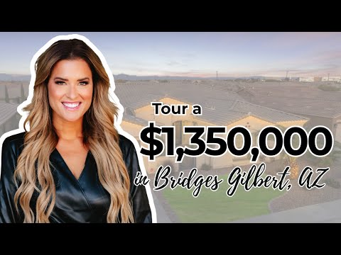 Tour a $1,350,000 home in the Bridges Gilbert