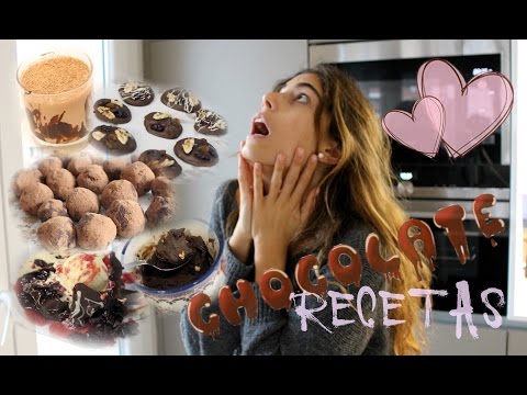 Recetas con CHOCOLATE – Facilísimo y riquísimo