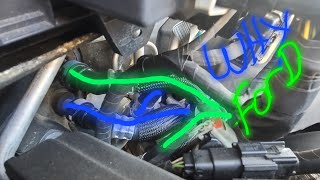 Ford Expedition | Heater Inlet/Outlet  Hose  Replacement | WHY FORD!!??