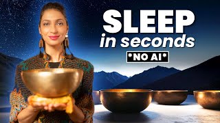 SLEEP IN SECONDS | Vagus Nerve Reset | Sound Bath Meditation