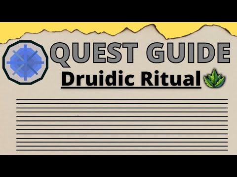 Druidic Ritual Quest Guide - Runescape 3