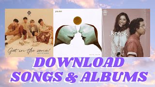 HOW & WHERE TO DOWNLOAD SONG ALBUMS #3 (TATAK OPM)