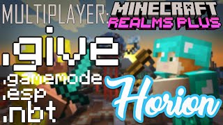 Horion Client: ITEM RELATED COMMANDS Work For MULTIPLAYER | .give .gamemode .nbt [APRIL FOOLS]
