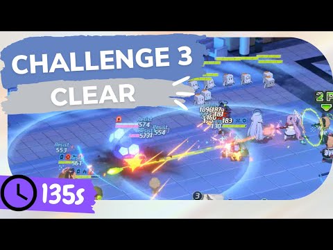 Blue Archive challenge 3 Midnight party - Secret Midnight party challenge 3 135s