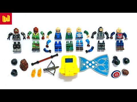 LEGO Marvel Illuminati from the movie Dr. Strange Multiverse Madness