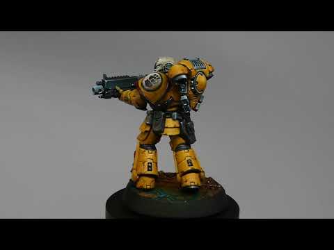 Imperial Fists Primaris Turntable