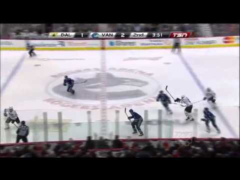 Vancouver Canucks vs Dallas Stars game Highlights March 30th 2012