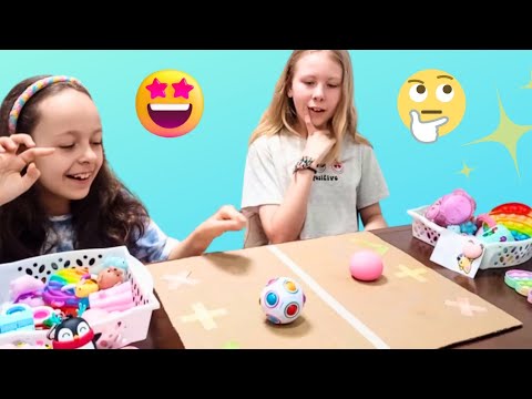 Troca de FIDGET TOYS | Brincando com Sophia Victoria