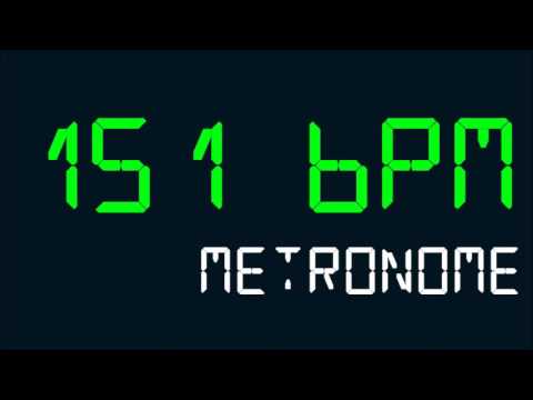 151 BPM (Beats Per Minute) Metronome