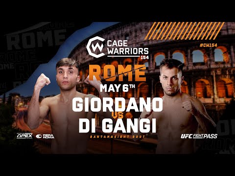 Alessandro Giordano vs. Enrico Di Gangi | FULL FIGHT | CW 154