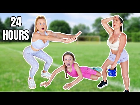 LAST TO STOP WORKING OUT WINS! *caught her cheating!* | Family Fizz