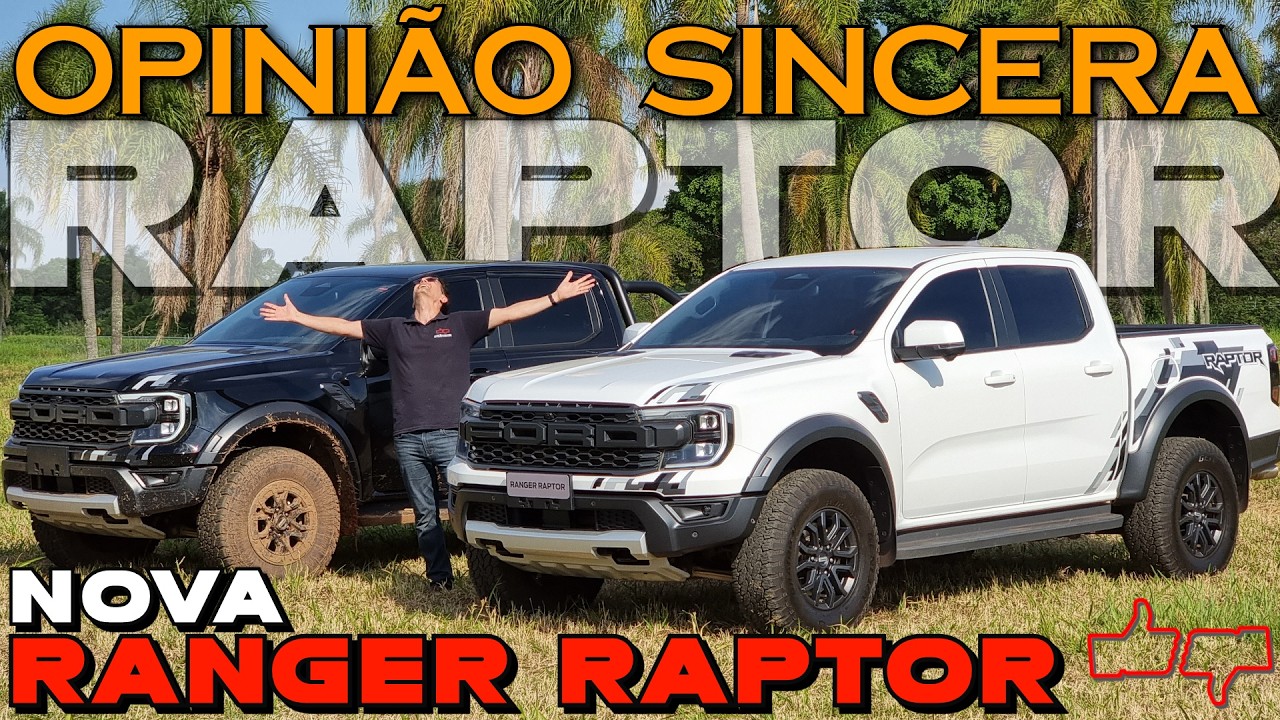 Ford RANGER RAPTOR: A picape mais INSANA que já existiu! SALTA, voa baixo com CONFORTO e SEGURANÇA!