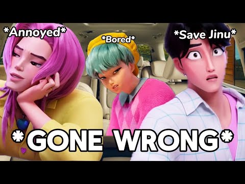 SAJA BOYS go on a ROAD TRIP... (Voiceover Skit) K-Pop Demon Hunters