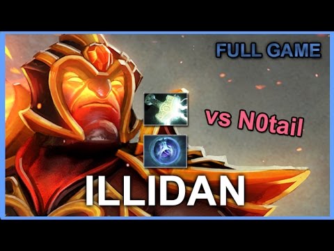 Illidan Ember Spirit vs Notail - 7.01 Full Game