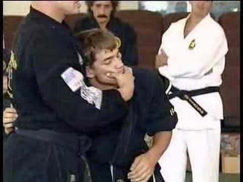 Charging punch defense, Master Drew Serrano