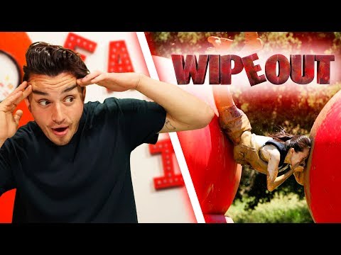 Reacting To The Top 10 Funniest Wipeout Fails! Video