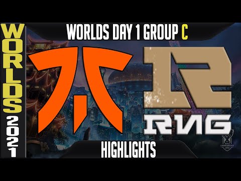 FNC vs RNG Highlights | Worlds 2021 Day 2 Group C | Fnatic vs Royal Never Give Up