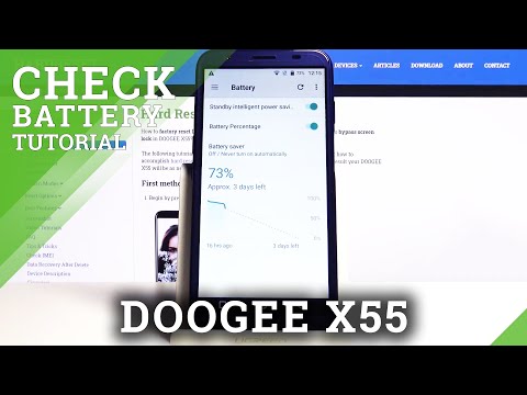 How to Check Battery Percentage in DOOGEE X55 – Enable Battery Percentage