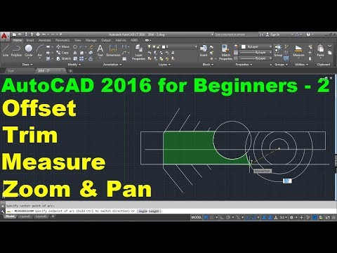 AutoCAD 2016 Tutorial for Beginners 1 Part 1 of 2