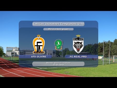 U-14 AFA Olaine - FC Real Pro (Highlights)