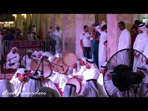 BEAUTIFUL AND TRADITIONAL ARABIC DANCE, SOUQ WAQIF- QATAR