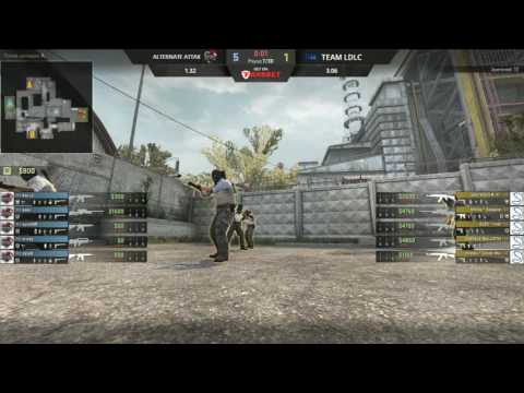 ESWC Grand Final Altarnate Attax vs LDLC de dust2 map 3 bo3