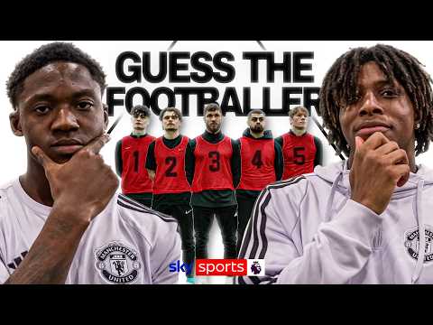 GUESS THE FOOTBALLER with Man Utd's Kobbie Mainoo & Patrick Dorgu | Pick The Pro