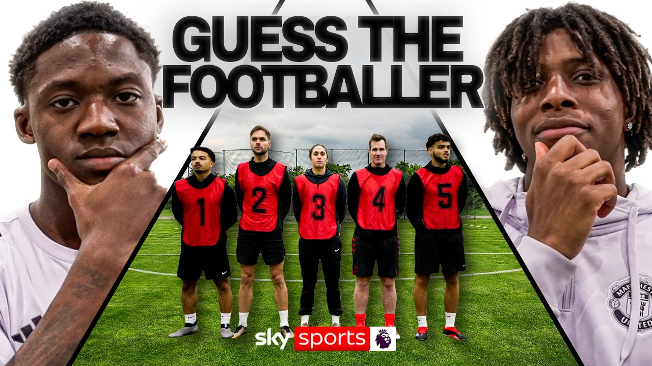 GUESS THE FOOTBALLER with Man Utd's Kobbie Mainoo & Patrick Dorgu | Pick The Pro