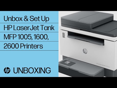 New HP Laserjet Tank 1005 Printer