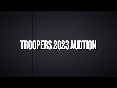 Troopers 2023 Snare Audition