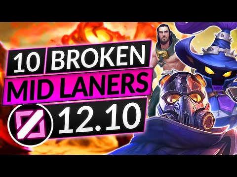 10 BEST MIDLANERS to MAIN in Patch 12.10 - Champions to ABUSE in EVERY RANK - LoL Guide