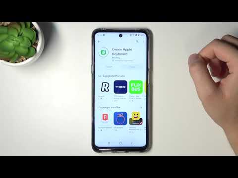 How to Install iPhone Keyboard on TCL 20 5G – Green Apple Keyboard