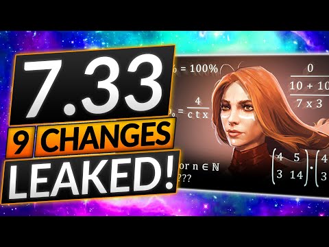 NEW PATCH 7.33 LEAKS! - This Update CHANGES EVERYTHING! "Riddles in the Dark" - Dota 2 Guide