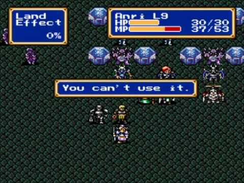 Let's Play Shining Force! Part 82 - I hate dodging enemies