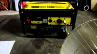 Champion 4000 watt Tractor Supply Generator