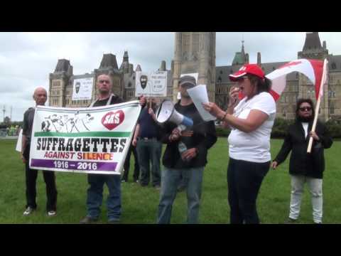M-103 Rally-Parliament Hill-Lynn Redden-Ottawa-2017
