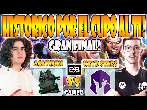 ACATSUKI VS KEYD STARS BO3[GAME 2]FINAL-MNZ,LEO VS COSTABILE-QUALIFIER SA THE INTERNATIONAL 2023-ESB