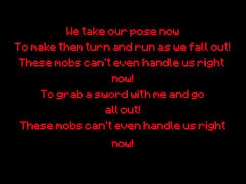 Minecraft Song ♪ Mobs Can't Handle Us a Minecraft CrazyCraft Parody (Lyric Video)