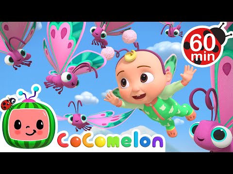 Butterfly Song + more Animal Stories for kids | Cocomelon Animal Time Nursery Rhymes