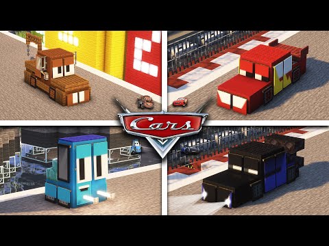 MINECRAFT 10 Disney Cars Build Hacks and Ideas!