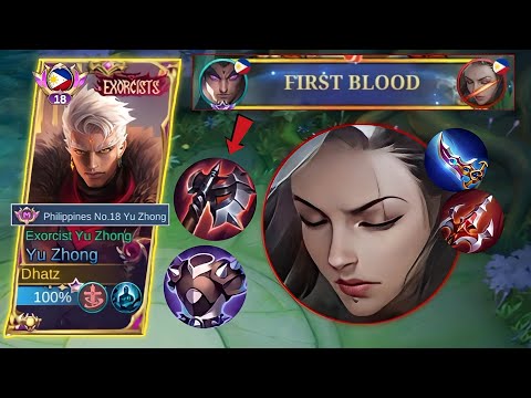 HOW TO MICRO BUFF BENEDETTA USING YU ZHONG BLOODLIST AXE? | YU ZHONG GAMEPLAY - MLBB