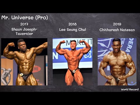 Professional Mr. Universe ( 1952 - 2019 )