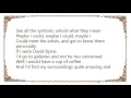 Crash Test Dummies - When I Go Out With Artists Lyrics